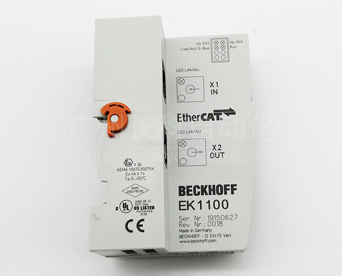 BECKHOFF倍福耦合器模塊EtherCAT EK1100-0000